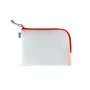 Estuche rígido HERMA 20008 rojo transparente