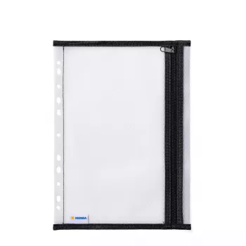 Funda de visión HERMA A4 negra material EVA 230x320mm