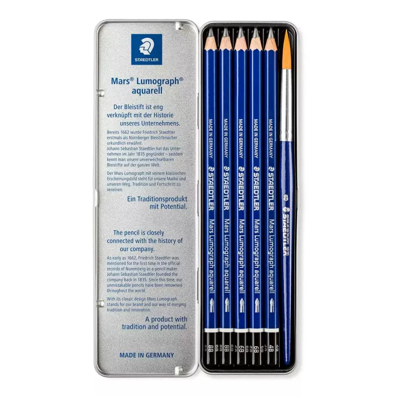 Lápiz de grafito Staedtler 100A G6
