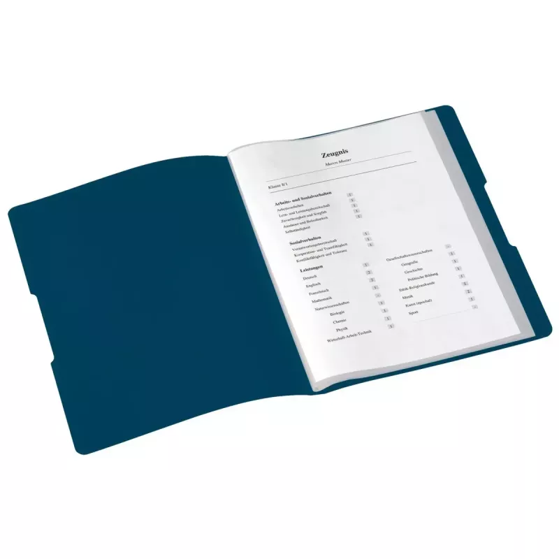 Carpeta convencional Herlitz Zeugnisse polipropileno (PP) azul A4