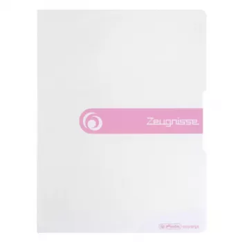 Carpeta Herlitz Zeugnisse polipropileno (PP) blanca A4