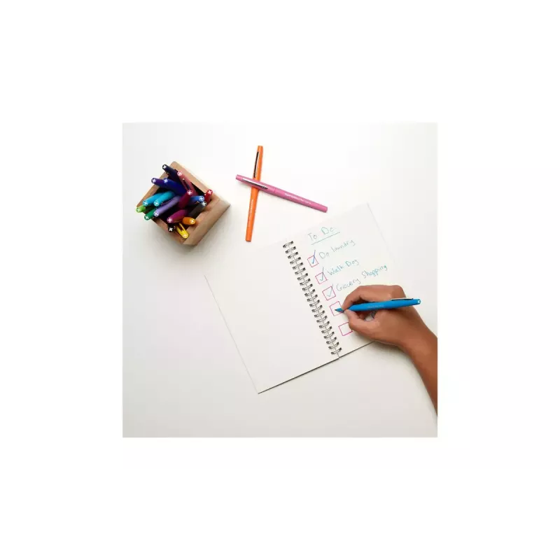 Rotulador de fieltro Medium Papermate Flair Multicolor 16 uds.