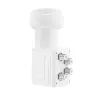 Hama 00205377 Convertidor de bloque de bajo ruido (LNB) blanco