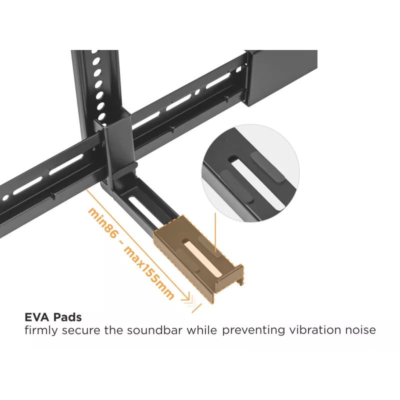 Soporte para barra de sonido Equip universal