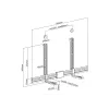 Soporte para barra de sonido Equip universal
