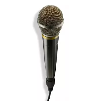 Micrófono dinámico Hama Vocal Pro negro