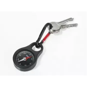 Llavero TROIKA COS10/BK negro rojo 40mm x 98mm 23g