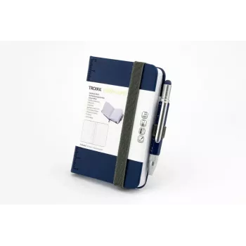 Cuaderno de notas TROIKA NPP25/DB A7 128 hojas azul