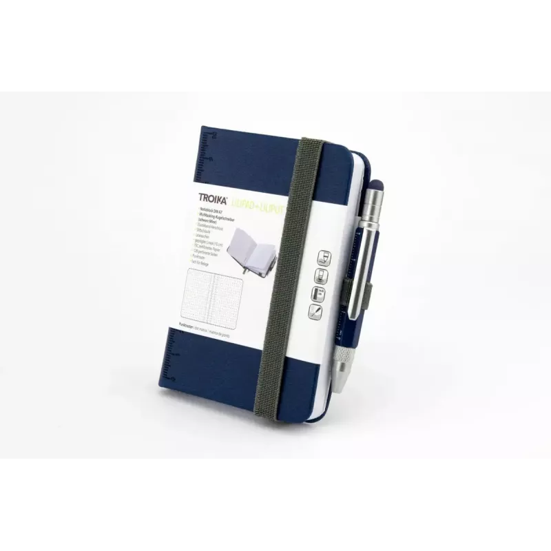 Cuaderno de notas TROIKA NPP25/DB A7 128 hojas azul