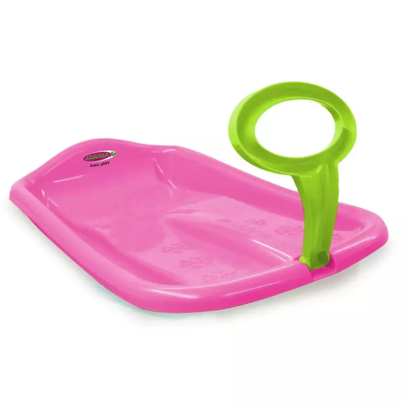 Trineo Jamara Snow Play Bob Arrow rosa plástico 346x740x112mm