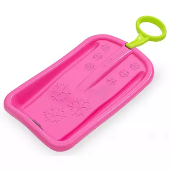 Trineo Jamara Snow Play Bob Arrow rosa plástico 346x740x112mm