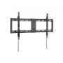 Soporte de pared fijo y plano para TV EQUIP para pantallas de 43 a 95 pulgadas, VESA 200×200–800×400, carga máx. 75 kg, negro