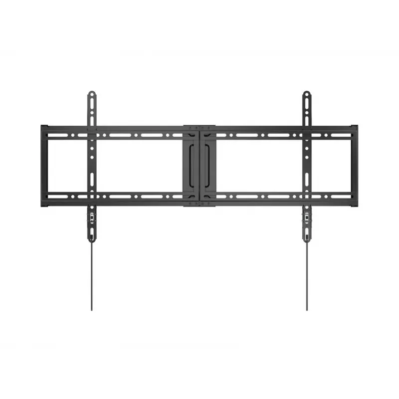 Soporte de pared fijo y plano para TV EQUIP para pantallas de 43 a 95 pulgadas, VESA 200×200–800×400, carga máx. 75 kg, negro