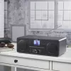 Radio personal Hama 00054254 digital negra, gris