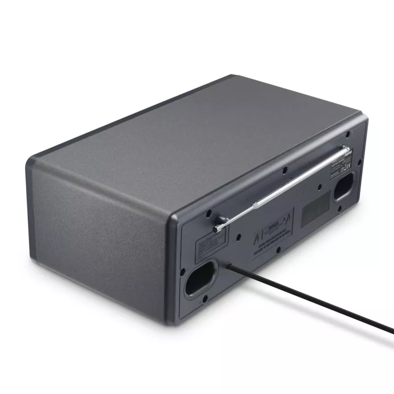 Radio personal Hama 00054254 digital negra, gris