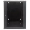 Intellinet 712019 armario de red de pared 19", 15U, negro (RAL 9005)