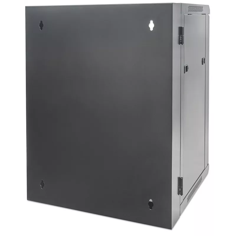 Intellinet 712019 armario de red de pared 19", 15U, negro (RAL 9005)