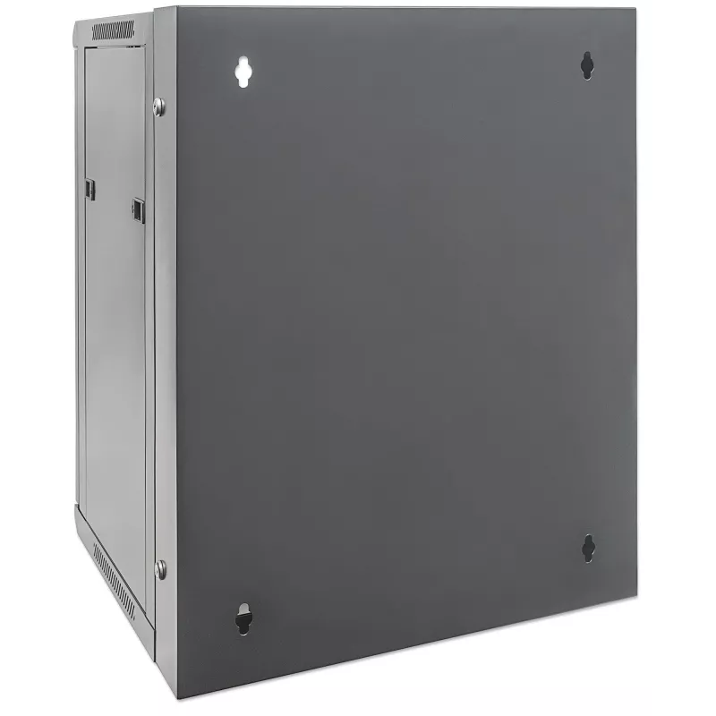 Intellinet 712019 armario de red de pared 19", 15U, negro (RAL 9005)
