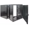Intellinet 712019 armario de red de pared 19", 15U, negro (RAL 9005)