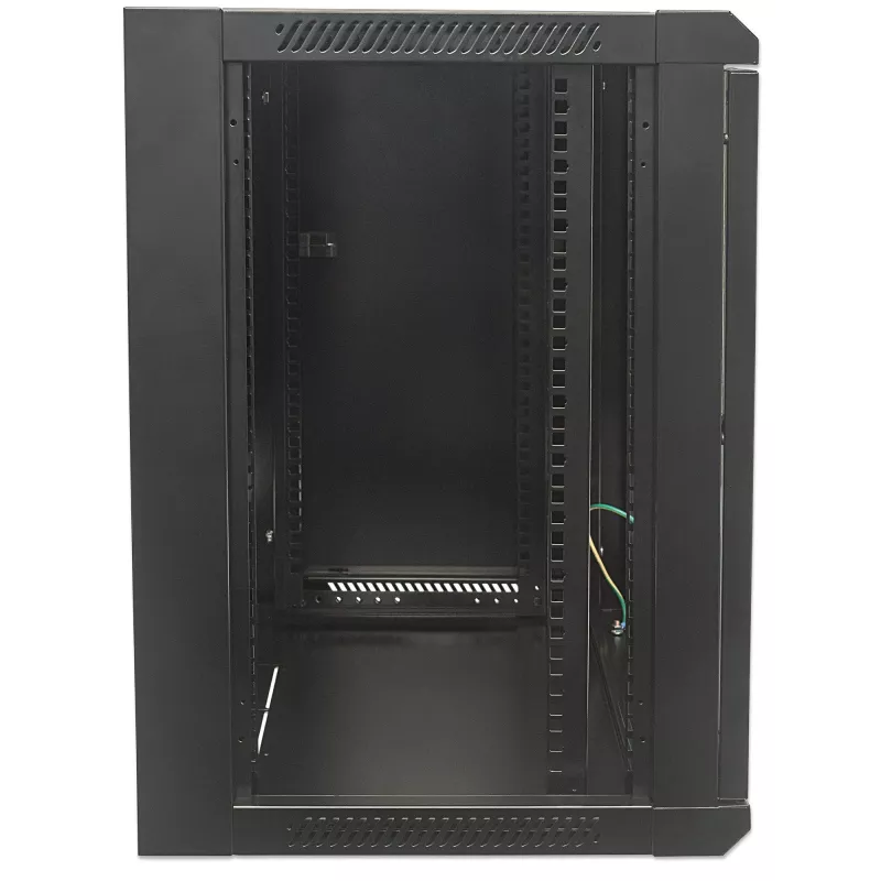 Intellinet 711937 armario de red de pared de 19", 15U, 770 x 570 x 450 mm, sin montar, gris