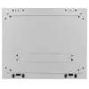 Armario de red Intellinet 19 pulgadas – montaje en pared (estándar), 9U, 600 mm de profundidad, gris, montado, máx. 60 kg, también apto para colocación sobre mesa o suelo, profundidad útil 500 mm, puerta de metal y cristal, panel trasero, laterales desmontables, piezas para montaje en pared (p. ej. tornillos/tacos) no incluidas
