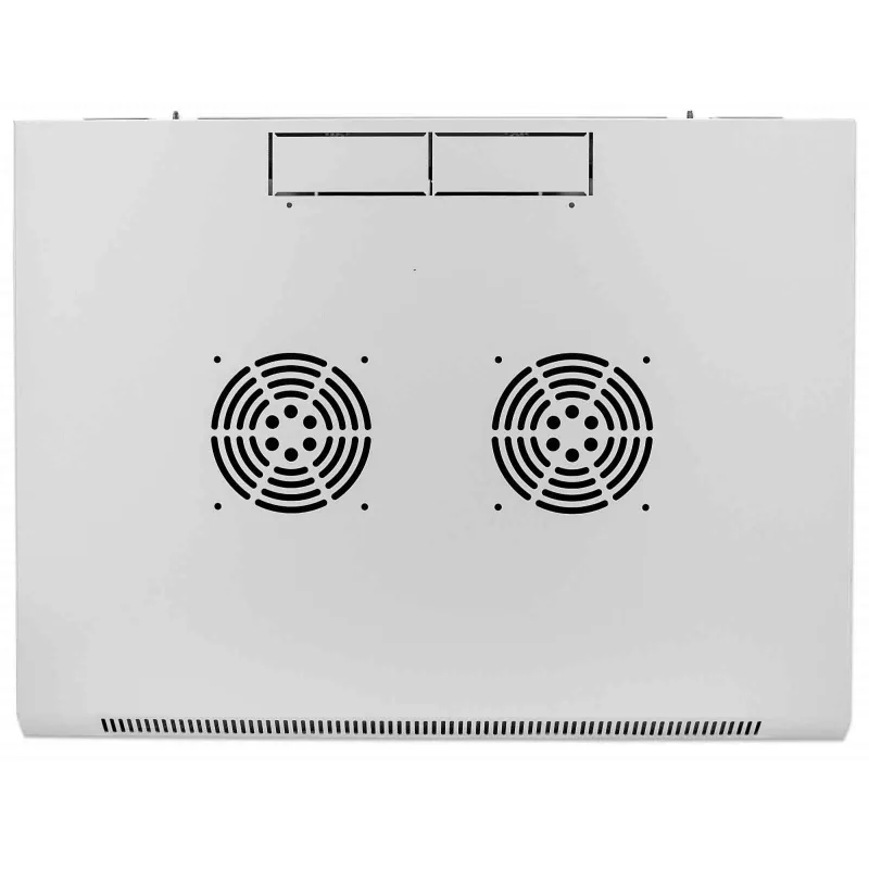 Armario de red Intellinet 19 pulgadas – montaje en pared (estándar), 9U, 600 mm de profundidad, gris, montado, máx. 60 kg, también apto para colocación sobre mesa o suelo, profundidad útil 500 mm, puerta de metal y cristal, panel trasero, laterales desmontables, piezas para montaje en pared (p. ej. tornillos/tacos) no incluidas