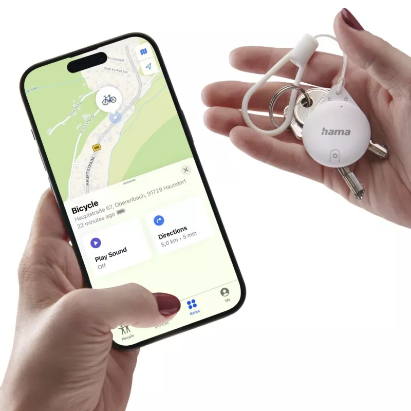 Rastreador/localizador GPS Hama 00185816 Artículo Blanco