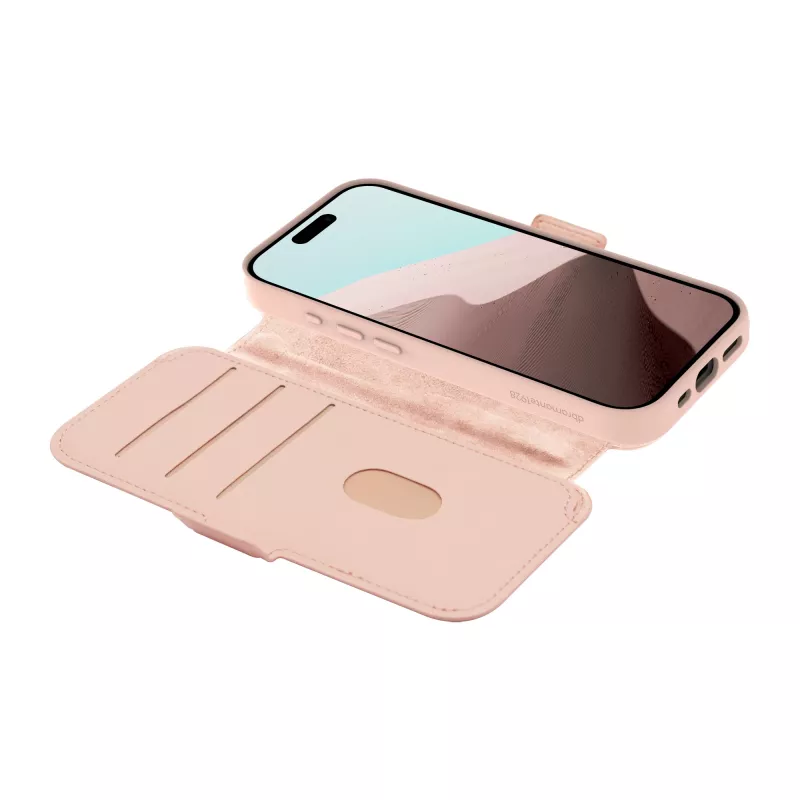 Funda para móvil dbramante1928 Lynge compatible con MagSafe – Pink Sand