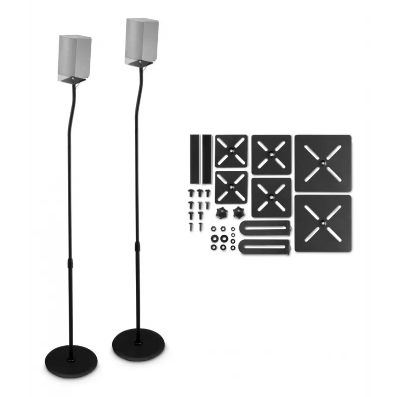 Soporte de suelo para altavoces Hama 00220882 negro