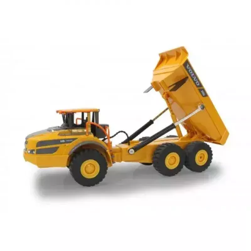 Camión volquete Jamara Volvo A40G radiocontrol motor eléctrico 1:20