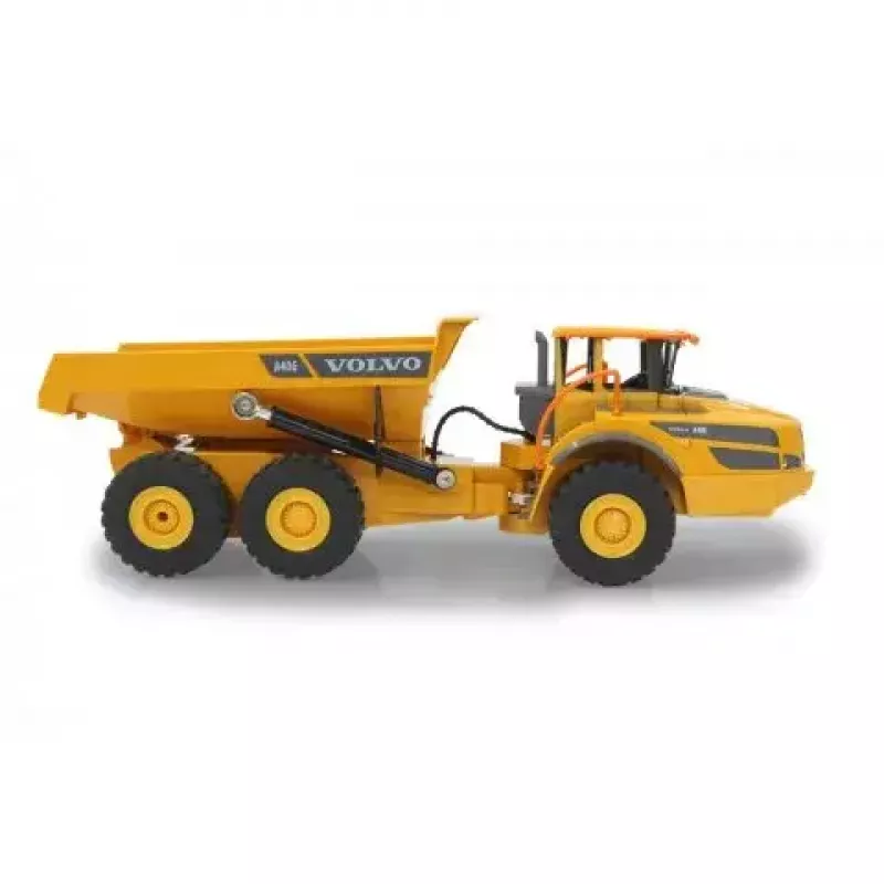Camión volquete Jamara Volvo A40G radiocontrol motor eléctrico 1:20