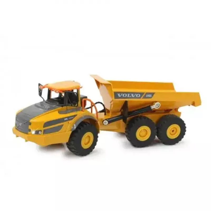 Camión volquete Jamara Volvo A40G radiocontrol motor eléctrico 1:20