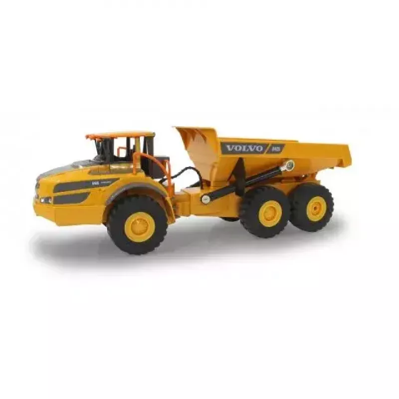 Camión volquete Jamara Volvo A40G radiocontrol motor eléctrico 1:20