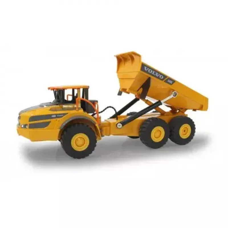 Camión volquete Jamara Volvo A40G radiocontrol motor eléctrico 1:20