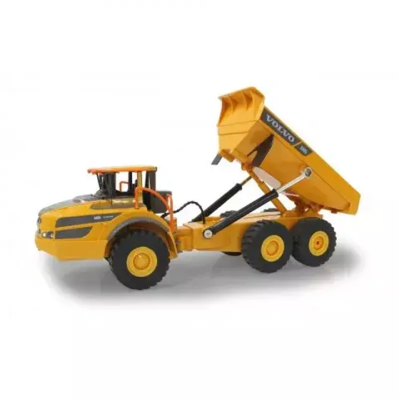 Camión volquete Jamara Volvo A40G radiocontrol motor eléctrico 1:20
