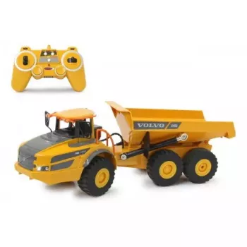 Camión volquete Jamara Volvo A40G radiocontrol motor eléctrico 1:20