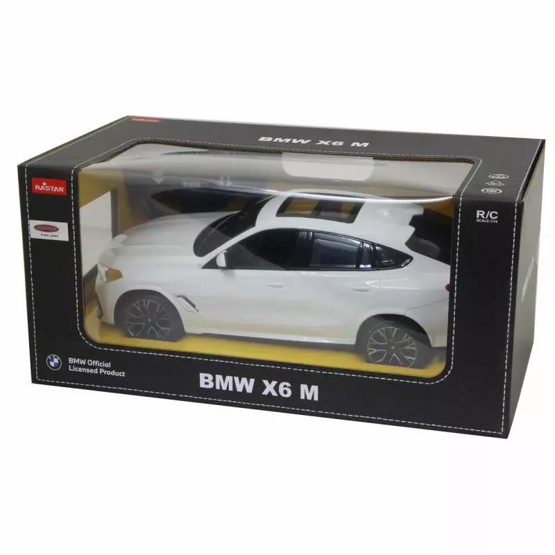 Coche RC Jamara BMW X6 M eléctrico escala 1:14 a partir de 6 años