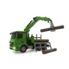 Camión RC Jamara camión portacontenedores motor eléctrico 1:20