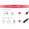 Adaptador de control Equip adaptador de cable de audio USB 245321