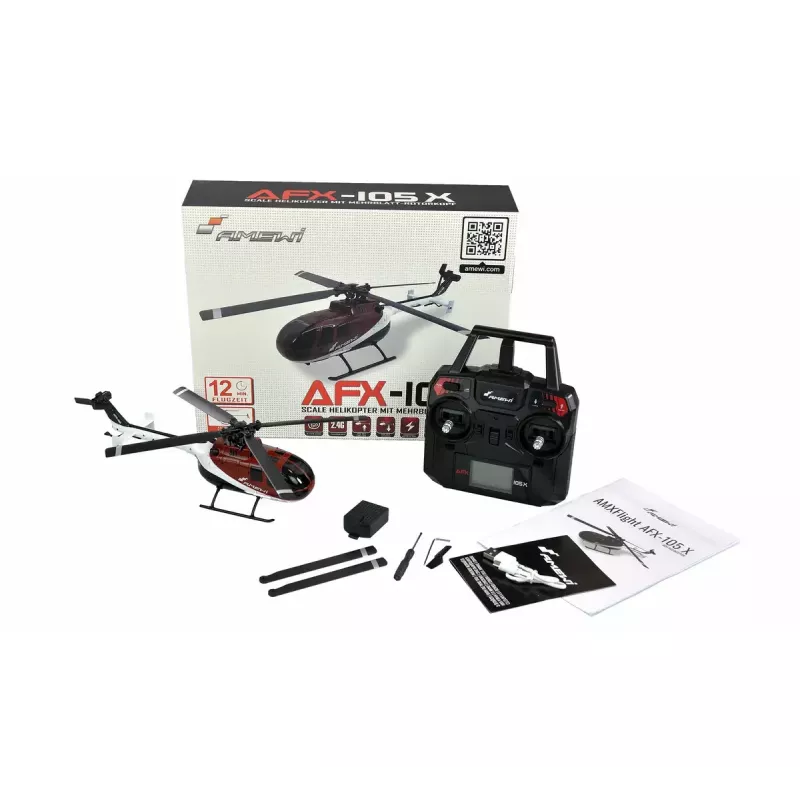 Avión VTOL Amewi AFX-105 X motor eléctrico 350 mAh 99 g