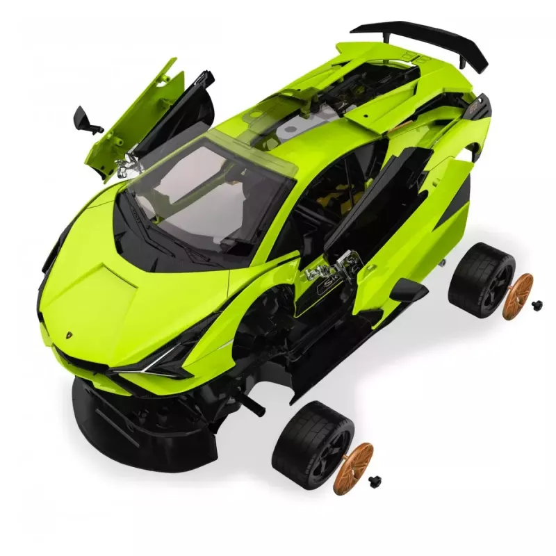 Coche de carreras on-road Jamara Lamborghini Sián FKP 37 motor eléctrico 1:18