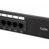Patch panel Equip 16 puertos Cat.5e sin apantallar, negro