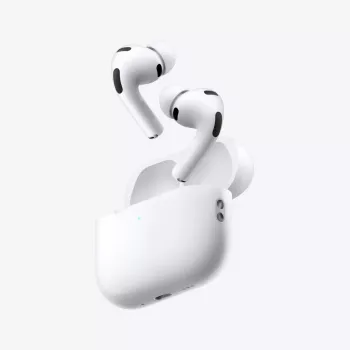 Headset Apple AirPods Pro (3.ª generación) — True Wireless In-Ear, chip H2, IP57, estuche de carga USB-C, ANC, Transparencia