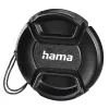 Tapa de objetivo Hama Smart-Snap 5,5 cm Negra para cámara digital