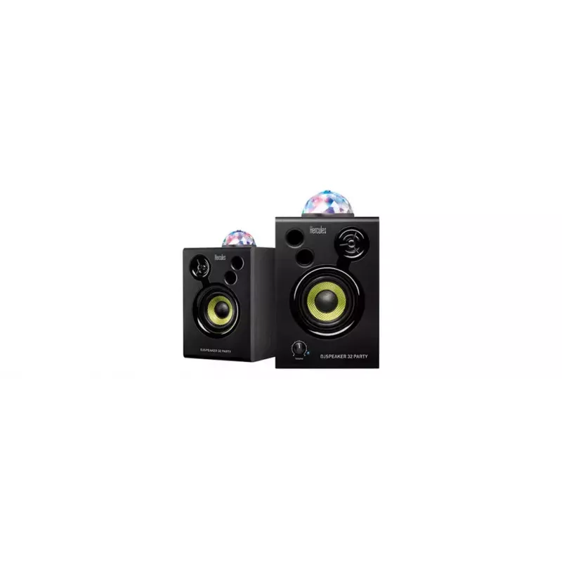 Hercules DJ Speaker 32 Party Negro Cableado 30 W