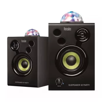 Hercules DJ Speaker 32 Party Negro Cableado 30 W
