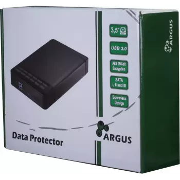 Caja para HDD Inter-Tech Argus GD-35LK01 Negro 3,5 inch
