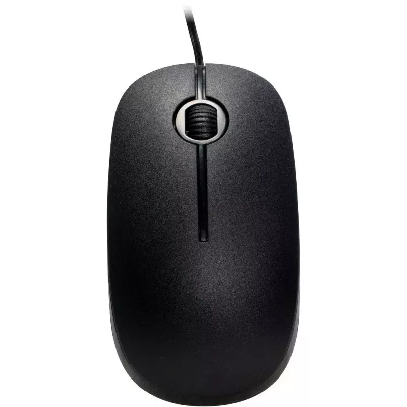 Teclado Inter-Tech NK-1000EC Ratón incluido Oficina USB QWERTY Negro