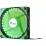Ventilador Inter-Tech L-12025 ventilador para caja de ordenador 12 cm negro verde