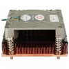 Ventilador de aire Dynatron A-18 procesador 7 cm cobre gris